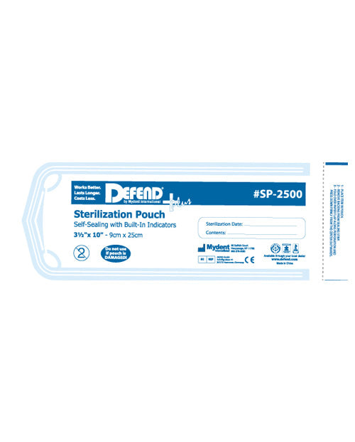 Mydent SP8000 Defend Self Sealing Sterilization Pouches 13 Mydent SP8000 Defend Self Sealing Sterilization Pouches 13